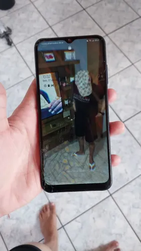 Samsung, tela danificada