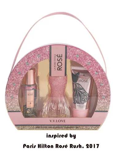 Kit perfume La Robe Fatale Rose 