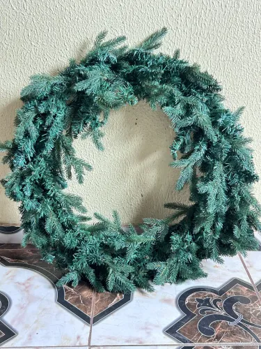 Guirlanda de Natal grande aramada