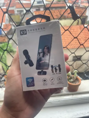 Microfone de lapela