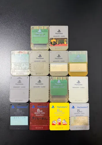 Memory card ps1 e ps2