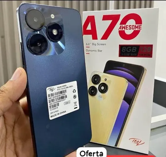 Celular ITEL A70 256GB 4+8GB RAM /