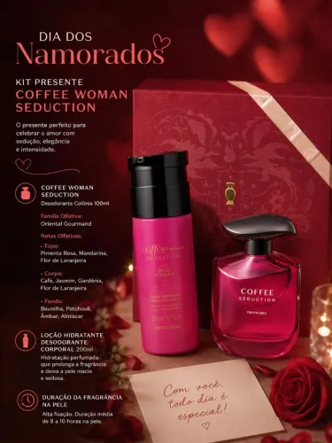 Kit Coffee Woman Seduction 100ml