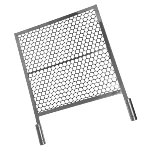 Grelha Inox tipo moeda para churrasqueira