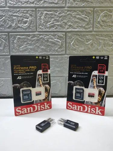 Cartão de Memória Extreme SanDisk Pro 4K 512GB