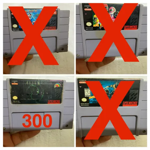 Jogos originais de SNES