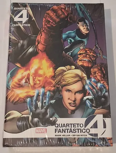 Omnibus Panini Quarteto Fantástico Mark Millar Lacrado