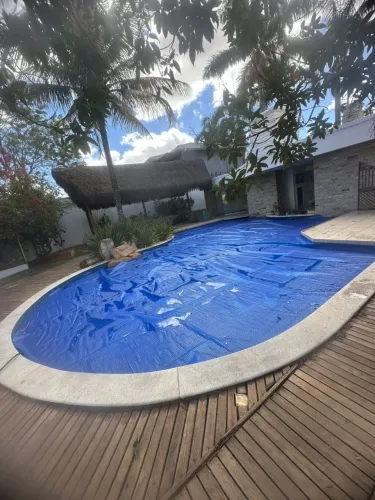 Capa térmica para piscinas 