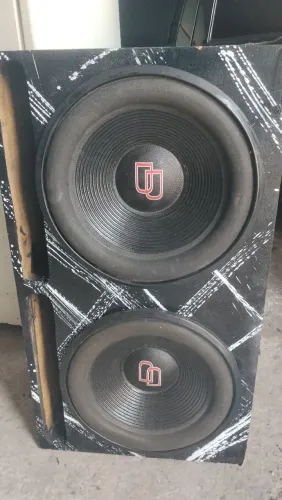 Par de Auto falantes DD original 15 polegadas de 1500RMS