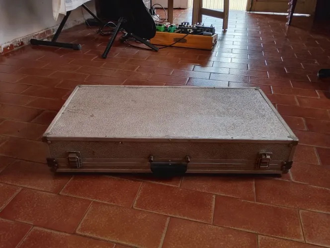 Case para pedais e pedaleira