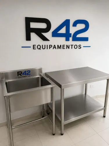 Inox sob medida, estante , mesas , pias