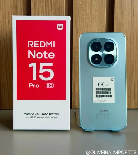 XIAOMI NOTE 15 PRO 5G - PROMOÇÃO