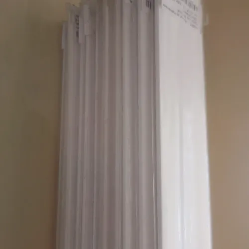 RODAPÉ POLIESTIRENO 10CM X 2.40M BRANCO LISO LOTE COM 8 PEÇAS CECAFI  