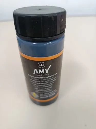 Tinta Amycron Forte para couro Preto 90ml