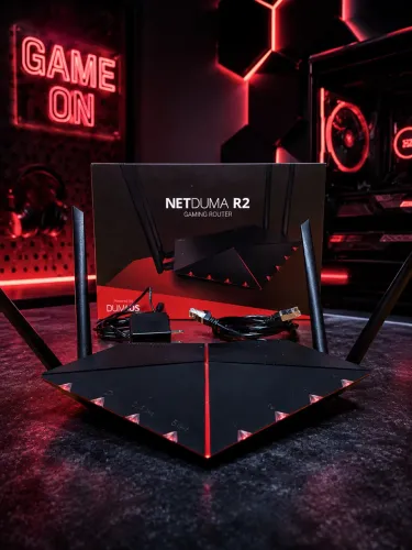 Netduma R2 Original - Roteador Gamer Profissional para PS5/Xbox/PC