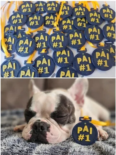 Kit 50 Tags Acessórios para Pets Dia dos Pais Pet Shop Banho e Tosa Atacado