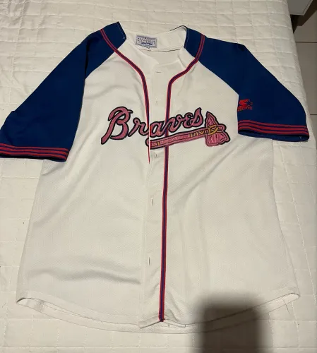 camisa vintage do Atlanta Braves da marca Starter
