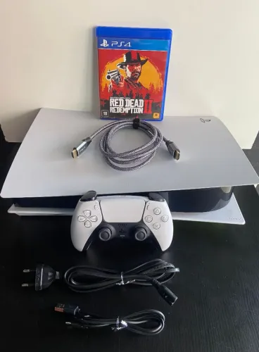 PS5 825GB SSD C/ LEITOR (SEMI-NOVO) C/GARANTIA_ SOMOS LOJA FÍSICA NO CENTRO DE CAXIAS