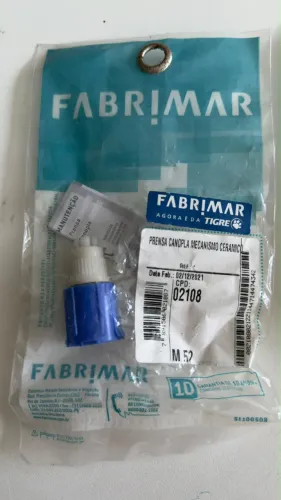 Prensa canopla mecanismo cerâmico FABRIMAR TIGRE