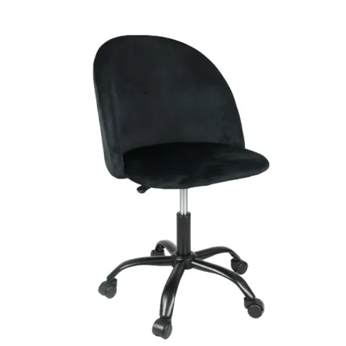 Cadeira Decorativa Secretária Geneve Estofada em Tecido - Mod DC2029