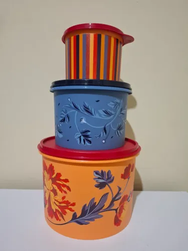 KIT FLORALES TUPPERWARE
