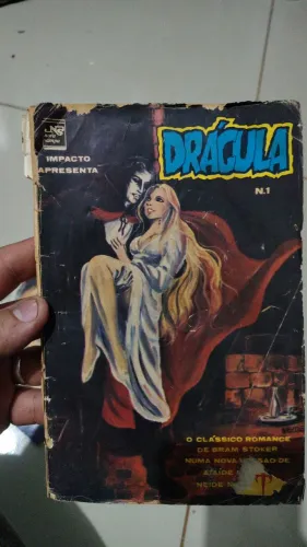 Drácula , raridade drácula N1- junto de históriaa reais de drácula