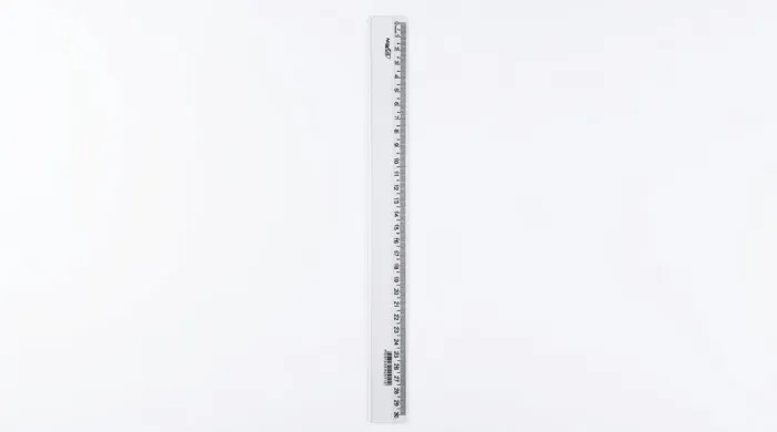 Réguas Maxcril 30cm Cristal - Kit Com 600 Unidades