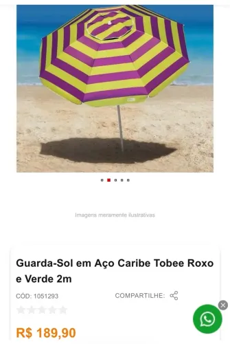 GUARDA SOL PRAIA