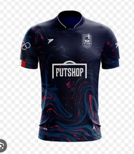 Camisa e shorts goleiro de aluguel olimpiadas frança