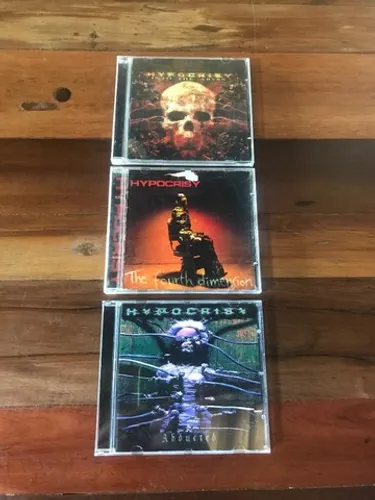 Hypocrisy - Lote c/ 3 CDS