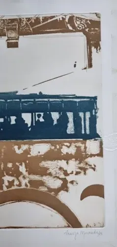 Coleção, gravura antiga Thereza Miranda.
