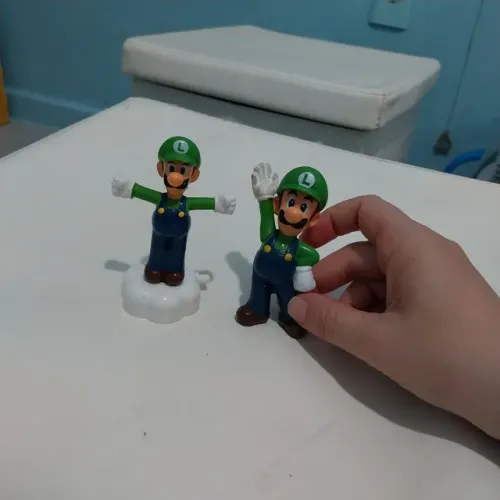 Luigi bonecos  e dr octopus
