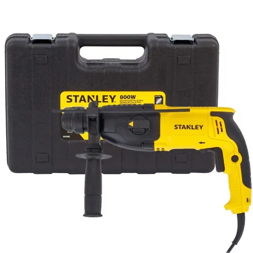 Martelete Rompedor Perfurador Sds Plus 800W 3,4J 26mm Stanley SHR263K-BR