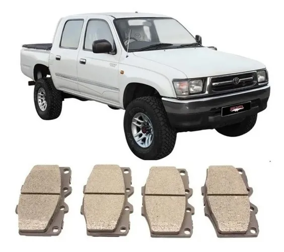 Pastilha Freio Dianteira Toyota Hilux 2.8/3.0 1992 A 2001