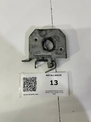 Fechadura Trava Do Capo Renault Clio Logan 1.0 16v 2015