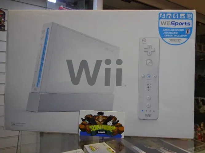 Aparelho Nintendo Wii Completo com Caixa