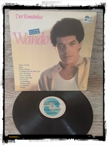 LP Vinil: Dor Romântica - Os Grandes Sucessos De Wando