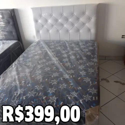 ?MEGA LIQUIDAÇÃO DE CAMAS, CASAL E SOLTEIRO. TEMOS BAÚS  E CABECEIRAS, CONFIRA!!! ?