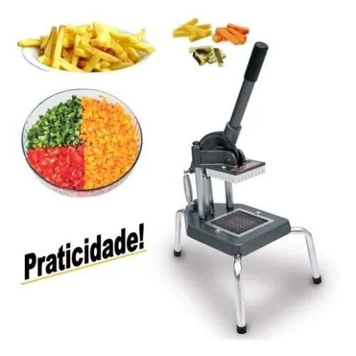 Picador Cortador Legumes Batata Palito Manual Médio