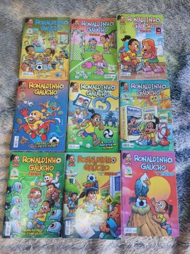 Coleção gibis ronaldinho gaúcho