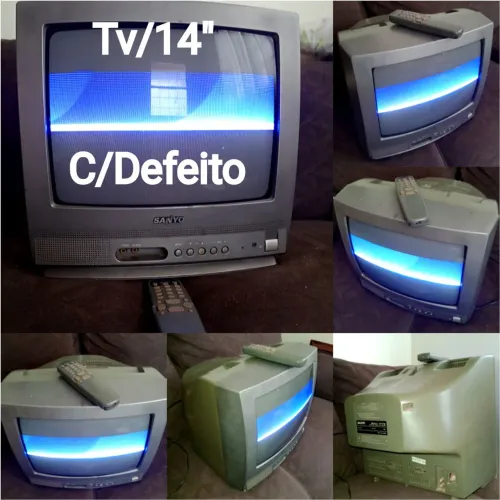 TV TUBO 14" COM DEFEITO