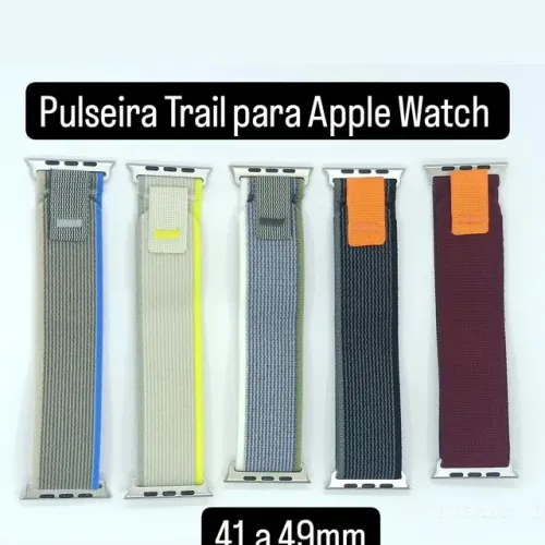 Pulseira trail Alpina para Apple Watch e similares