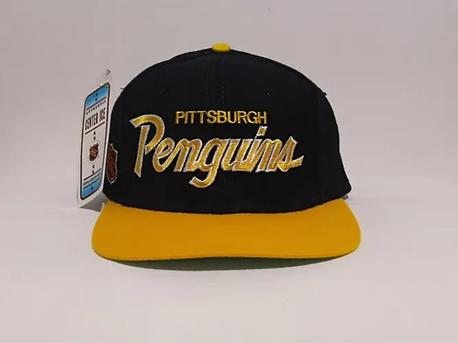 Boné Pittsburgh Penguins anos 90