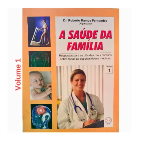 Livro saúde da família volume 1 e 2 usado