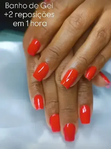 Cansada de unha quebrando toda hora? Vem pro gel. Alongamento ? Banho de Gel ? Esmaltação 