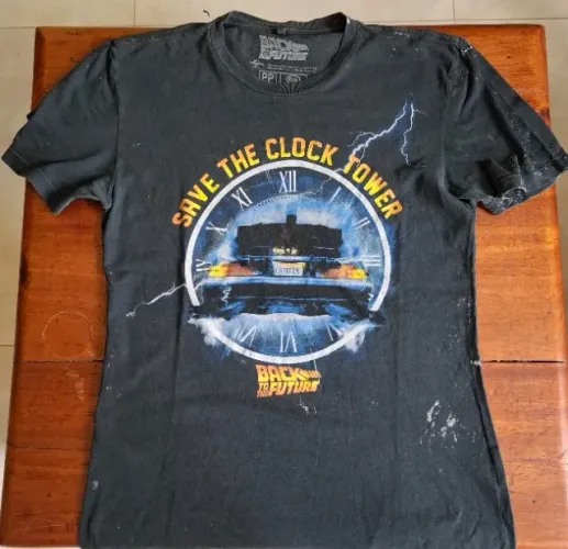 Camiseta do filme De Volta para o Futuro