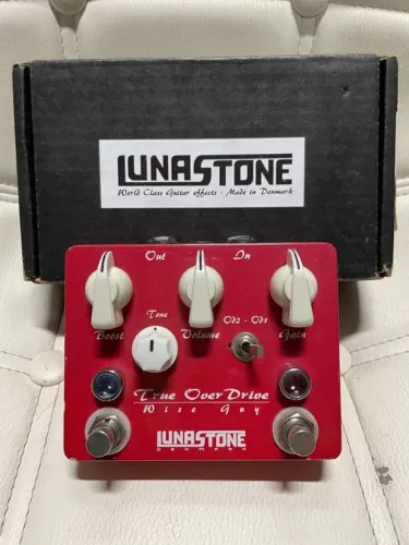 Pedal Lunastone Wise Guy True Overdrive - Lindao E Raro!!!! Único anunciado no Brasil!!!