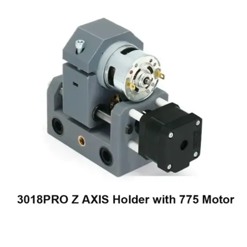 Eixo z cnc 1610 3018 45mm suporte da máquina de gravação a laser e CNC 775 motor eixo 