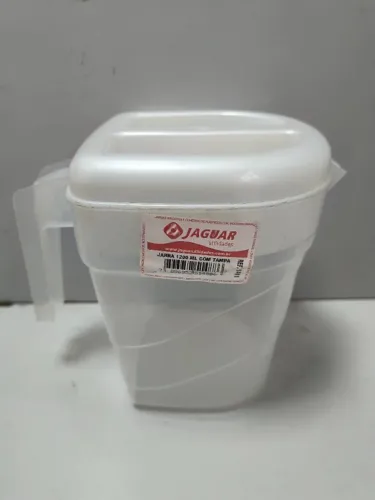 Jarra Plastica com Tampa 1.200ml Jaguar