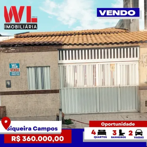 Vendo- Casa no Siqueira Campos perto de tudo !!